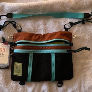 Topo Designs Mountain Accessory Shoulder Bag Clay/Black